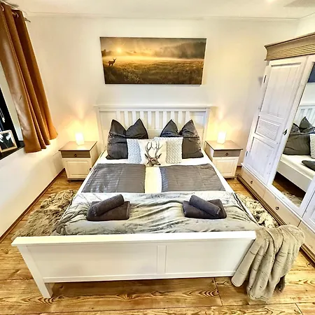 Tatil Evi Gemuetliches Alpenblick Berg-bungalow + Grosser Garten + Netflix!